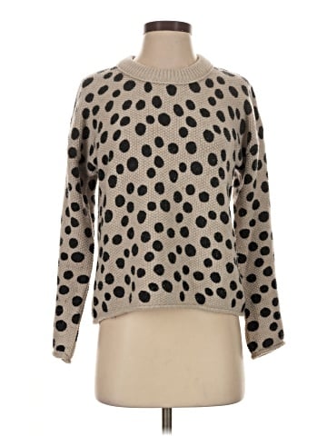 Madewell Leopard Dot Pullover Sweater (view 1)