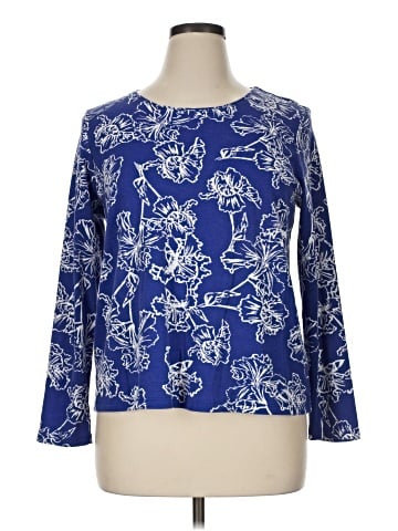 Style&Co Long Sleeve T-Shirt (view 1)