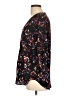 Yumi Kim 100% Polyester Black 3/4 Sleeve Blouse Size L - photo 5