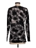 Aqua 100% Cashmere Tie-dye Black Cashmere Pullover Sweater Size S - photo 2