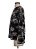 Aqua 100% Cashmere Tie-dye Black Cashmere Pullover Sweater Size S - photo 5