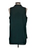 Vince Camuto 100% Polyester Solid Green Teal Sleeveless Blouse Size S - photo 2
