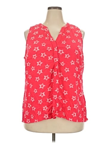 Crown & Ivy Sleeveless Blouse (view 1)