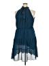 Kirundo 100% Polyester Solid Blue Casual Dress Size XXL - photo 2