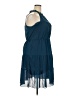 Kirundo 100% Polyester Solid Blue Casual Dress Size XXL - photo 4
