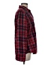 L.L.Bean Plaid Red Long Sleeve Button-Down Shirt Size M - photo 4