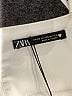 Zara Solid Ivory Cocktail Dress Size XS - photo 7