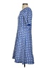 Talbots Argyle Blue Casual Dress Size S - photo 5