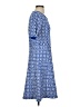 Talbots Argyle Blue Casual Dress Size S - photo 4