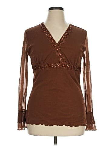 Apt. 9 Long Sleeve Blouse (view 1)