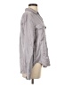Cloth & Stone Metallic Gray Long Sleeve Button-Down Shirt Size S - photo 4