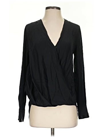 Rag & Bone Long Sleeve Silk Top (view 1)
