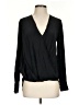 Rag & Bone 100% Silk Black Long Sleeve Silk Top Size XS - photo 1