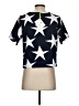 Dudley Stephens 100% Polyester Stars Blue Sweatshirt Size XS - photo 2