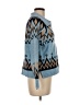 CeCe Blue Long Sleeve Top Size M - photo 4