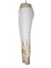 Charter Club Graphic White Active Pants Size 6 - photo 5