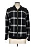 Anne Klein Argyle Black Jacket Size L - photo 1