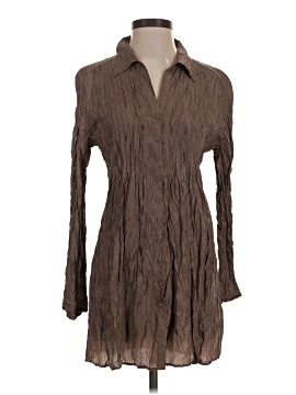 Gerard Darel Long Sleeve Silk Top