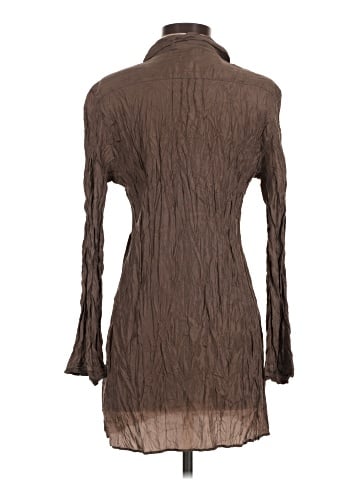 Gerard Darel Long Sleeve Silk Top (view 2)