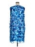 Connected Apparel 100% Polyester Blue Cocktail Dress Size 16 - photo 2