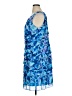 Connected Apparel 100% Polyester Blue Cocktail Dress Size 16 - photo 5