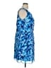 Connected Apparel 100% Polyester Blue Cocktail Dress Size 16 - photo 4
