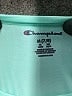 Champion Teal Active T-Shirt Size 7 - 8 - photo 3