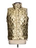 Talbots 100% Polyester Metallic Gold Vest Size L - photo 1