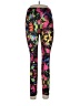 Unbranded Print Black Pink Leggings Size L - photo 1