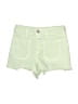 Zara Green Denim Shorts Size 6 - photo 1