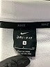 Nike 100% Polyester White Zip Up Hoodie Size S - photo 6