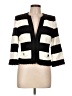 White House Black Market Stripes Ivory Blazer Size 12 Petite - photo 1