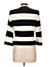 White House Black Market Stripes Ivory Blazer Size 12 Petite - photo 2