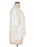 Calvin Klein 100% Polyester Ivory Short Sleeve Blouse Size XL - photo 4