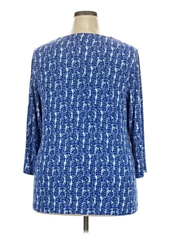 Travelers by Chico's 3/4 Sleeve Blouse (view 2)