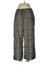 Eileen Fisher Tweed Gray Casual Pants Size L - photo 1