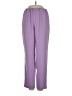 Zara 100% Polyester Solid Purple Casual Pants Size XS - photo 1