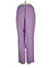 Zara 100% Polyester Solid Purple Casual Pants Size XS - photo 2