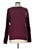 Kim Rogers 100% Cotton Burgundy Pullover Sweater Size L - photo 1