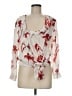 Parker Ivory 3/4 Sleeve Silk Top Size M - photo 1