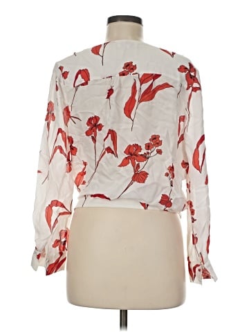 Parker 3/4 Sleeve Silk Top (view 2)