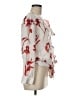 Parker Ivory 3/4 Sleeve Silk Top Size M - photo 4