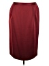 Kasper 100% Polyester Solid Burgundy Formal Skirt Size 20 - photo 1