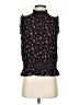 J.Crew 100% Polyester Black Sleeveless Blouse Size 2 - photo 1