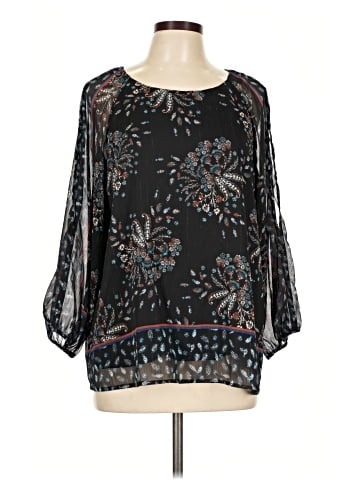 One September 3/4 Sleeve Blouse (view 1)