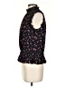 J.Crew 100% Polyester Black Sleeveless Blouse Size 2 - photo 5