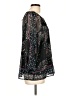 One September Black 3/4 Sleeve Blouse Size L - photo 4