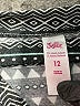 Justice Chevron-herringbone Gray Dress Size 12 - photo 3
