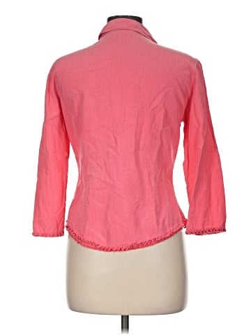 Tracy M. 3/4 Sleeve Silk Top (view 2)