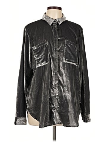 Pilcro Long Sleeve Button-Down Shirt (view 1)
